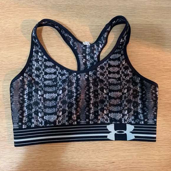 Under Armour Mid Sports Bra - Picture 5 of 6
